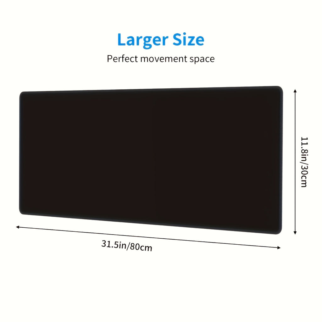 1pc Patriotic American Flag Extended Mouse Pad - Waterproof Non-Slip Base, Large Rectangular Desk Mat for Gaming, Office & Study - Durable Work Surface with Stars & Stripes Design, Mouse Pads for Desk